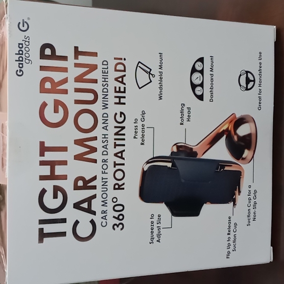 NEW - Gabba Goods G Tight Grip Car Mount - Picture 4 of 8